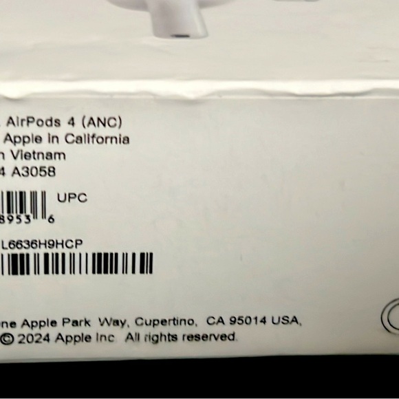 AirPods gen 4s brand new opened but never used